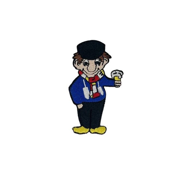 embleem oeteldonk knillis met bier DB060