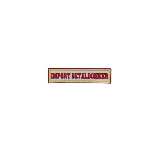 embleem oeteldonk Import Oeteldonker