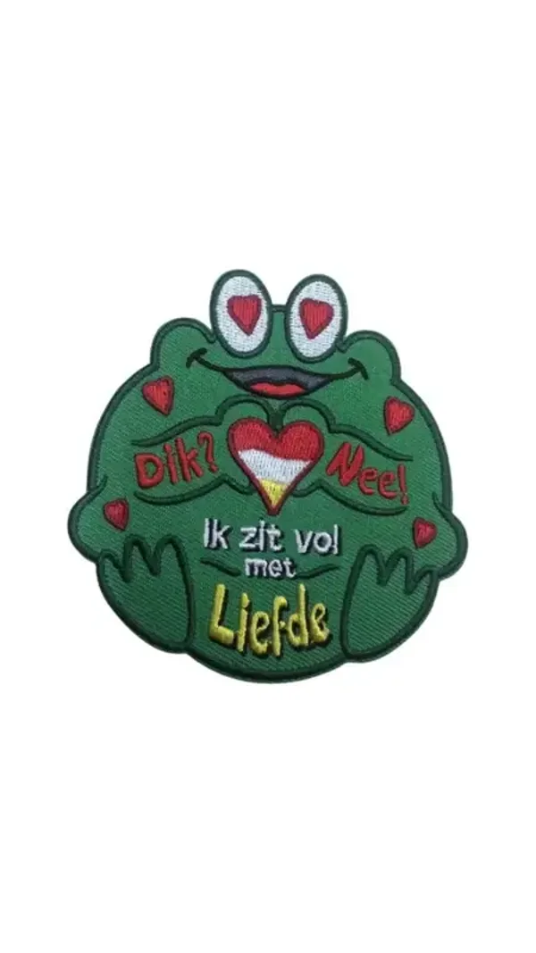 Dik? Nee! vol met liefde