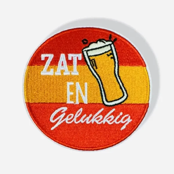 Embleem Zat en Gelukkig rond Kielegat