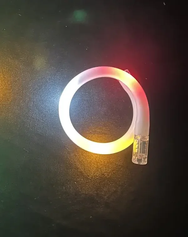 oeteldonk Led armband rood, wit & geel