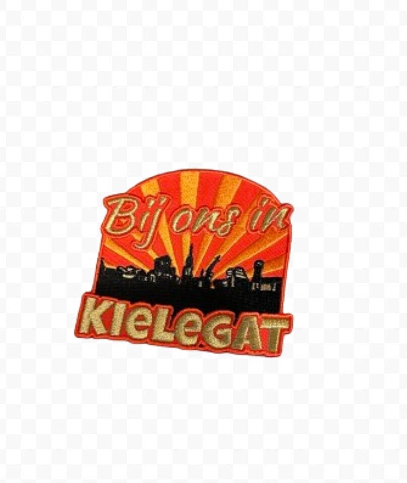 Embleem bij ons in kielegat br019