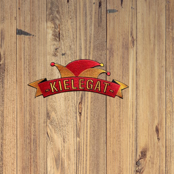 Embleem kielegat met steek rug embleem BR050