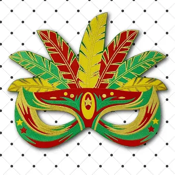 Embleem rug boemeldonk masker