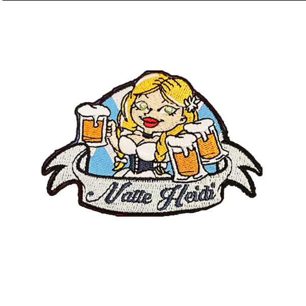 Embleem Natte Heidi. KR149