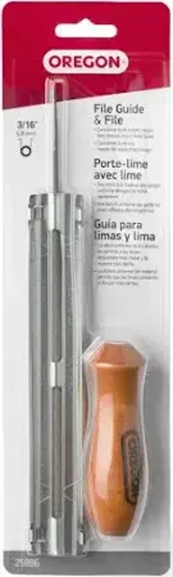 Lime ronde pour scie à chaîne et guide Oregon 3/16 po