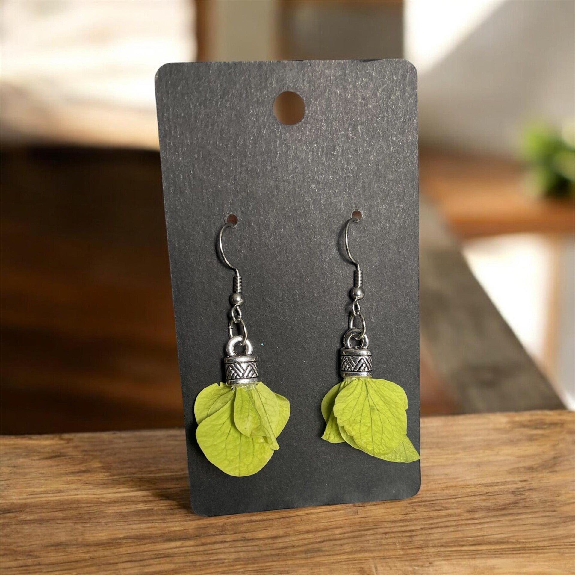 Boucles d'oreilles Tutu Fleuri Vert