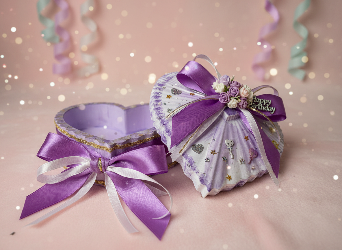 Bonbonnière en coeur