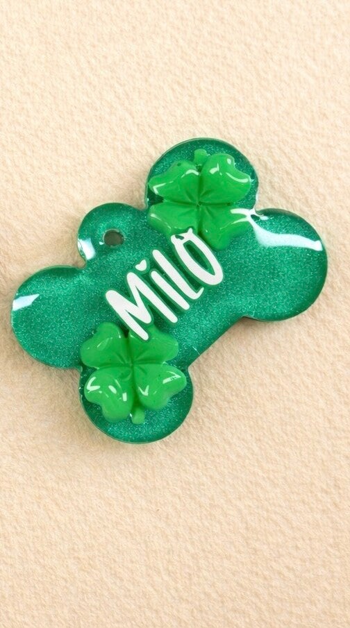 Luck of the Irish Pet Tag ☘️