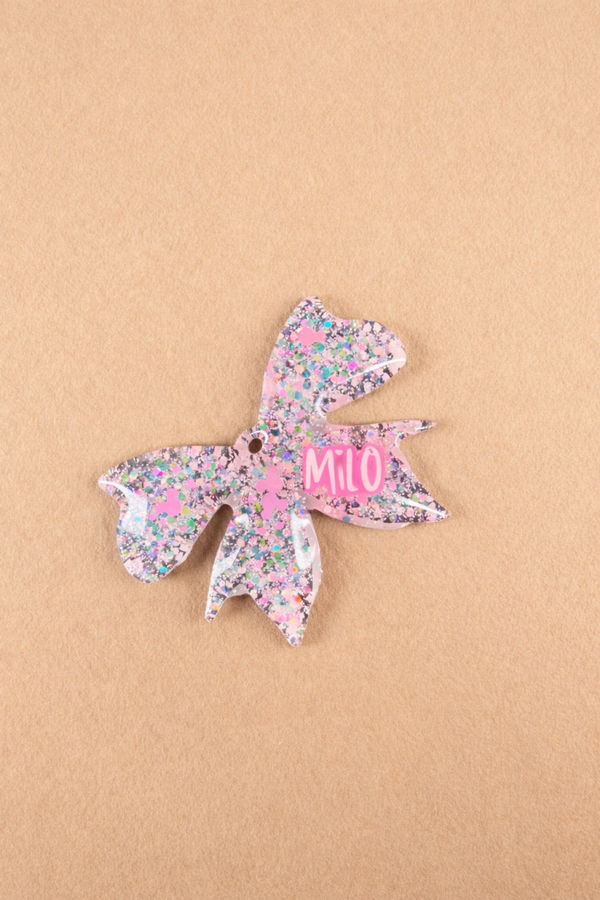 Bow Pet Tag