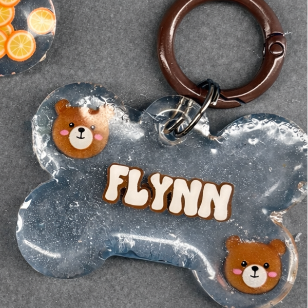 Teddy Bear Pet Tag