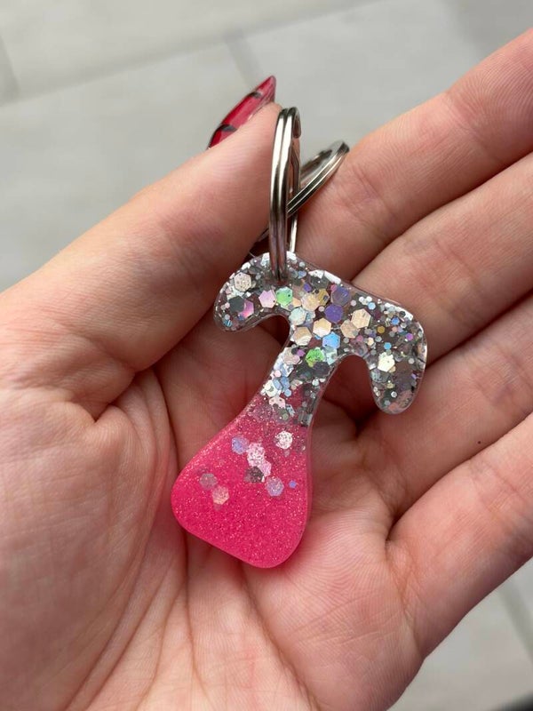 Glitter Key Ring