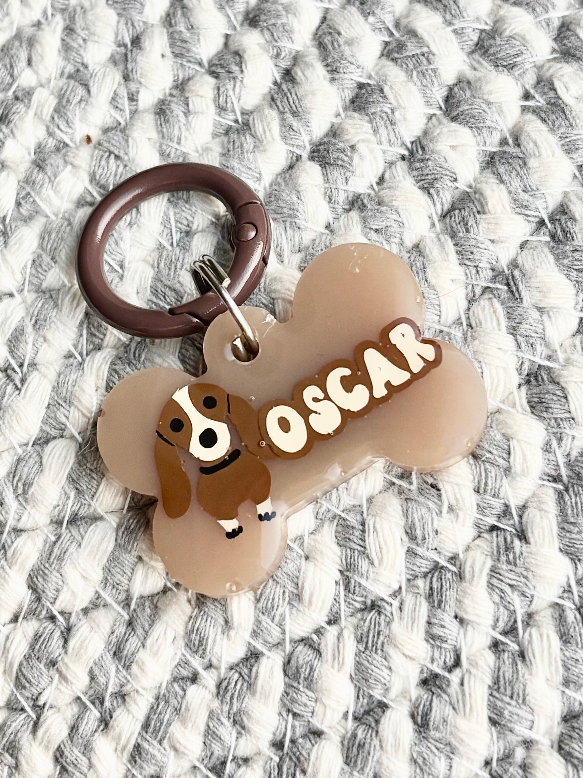 Sausage Dog Pet Tag