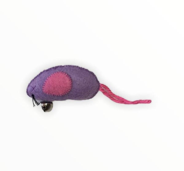 Dead Mouse Lavender with Pink Ear
