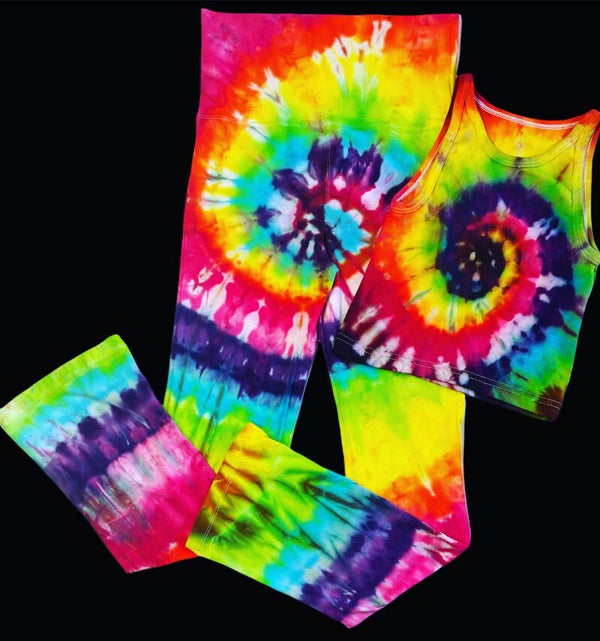 Women’s Rainbow Top and Yoga Pants