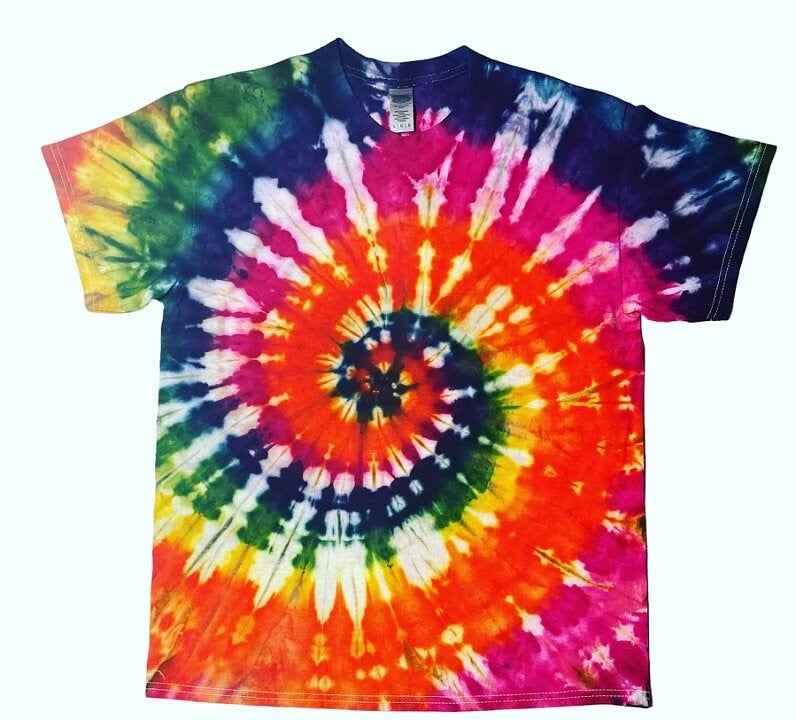 Earth Tone Ice Dye Shirts