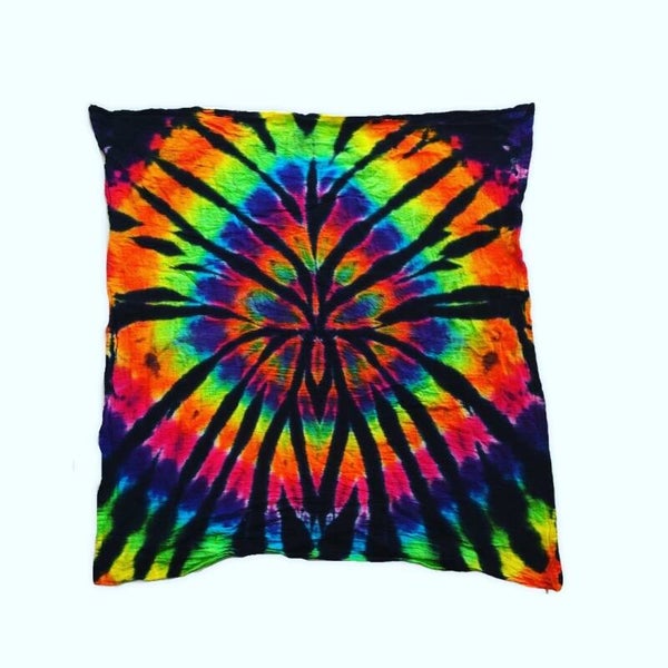 Electric Rainbow Spider Bandana