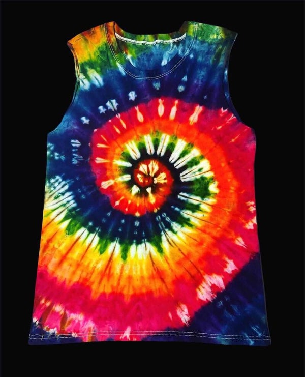 Earth Tone Ice Dye Tank