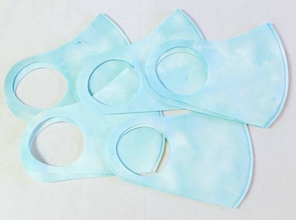 Elsa Frozen Ice Dye Face Mask