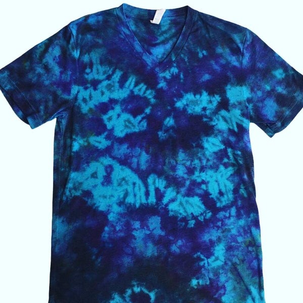 Blue Camo Ice Dye Women’s Shirt