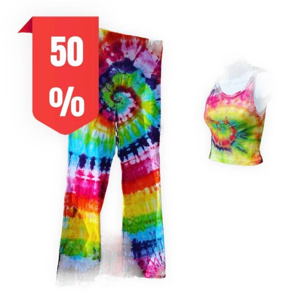 Crop Top and Yoga Pants Set