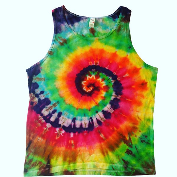 Rainbow Ice Dye Women’s Tanks