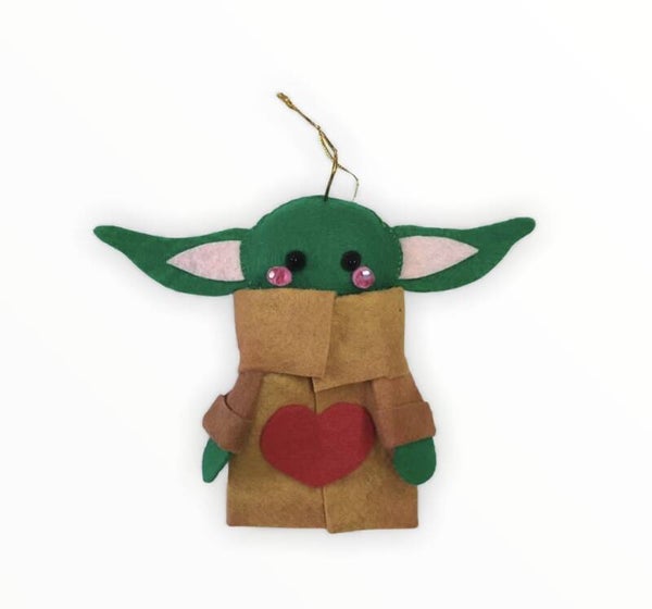 Baby Yoda Plush Ornament