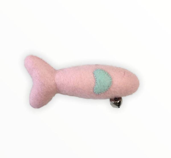 Dead Fish Pink with Light Blue Fin