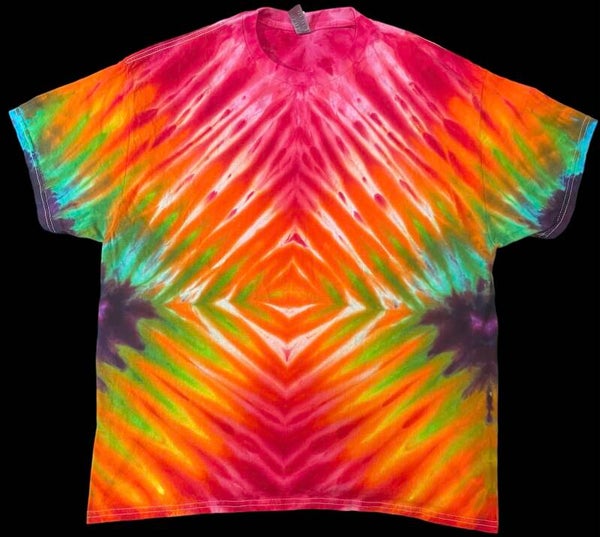 Rainbow Incline Dye Adult Unisex Shirt