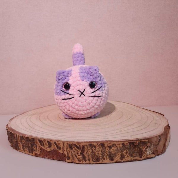 Grote loafcat roze/paars