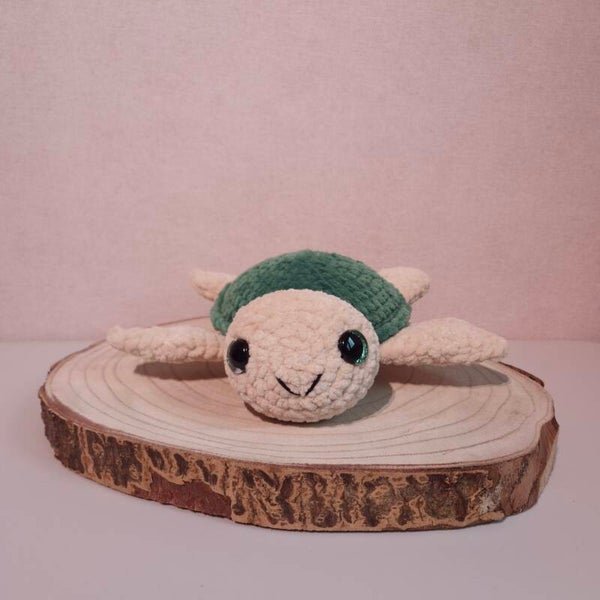 Schildpad beige/groen