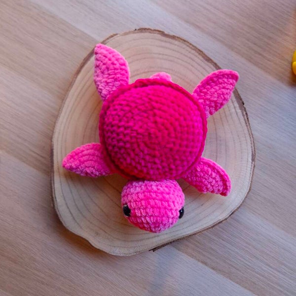 zee schildpad tinten roze