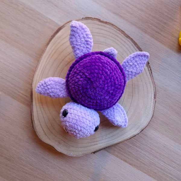 zee schildpad tinten paars