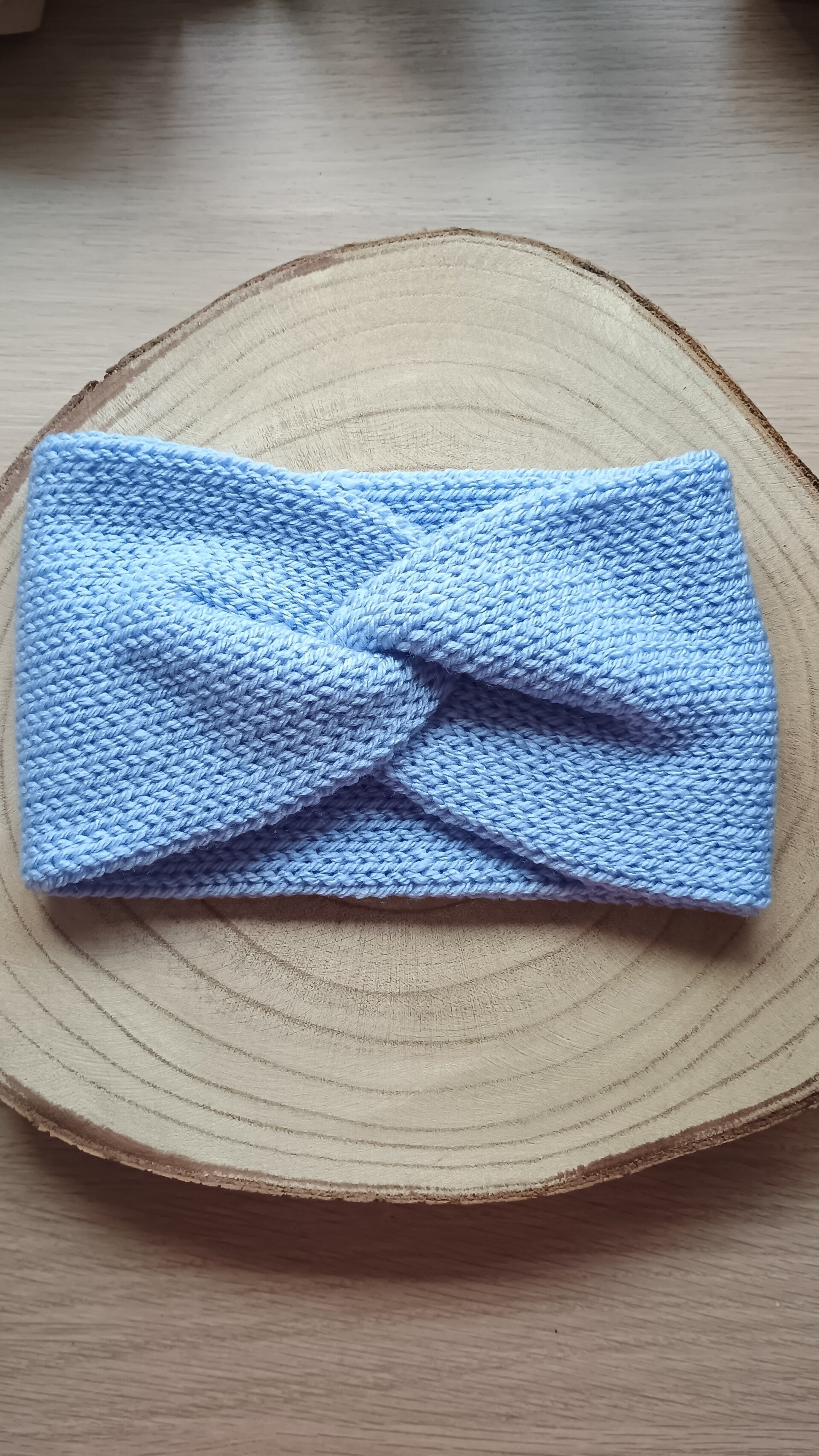 oorverwarmer blauwig paars