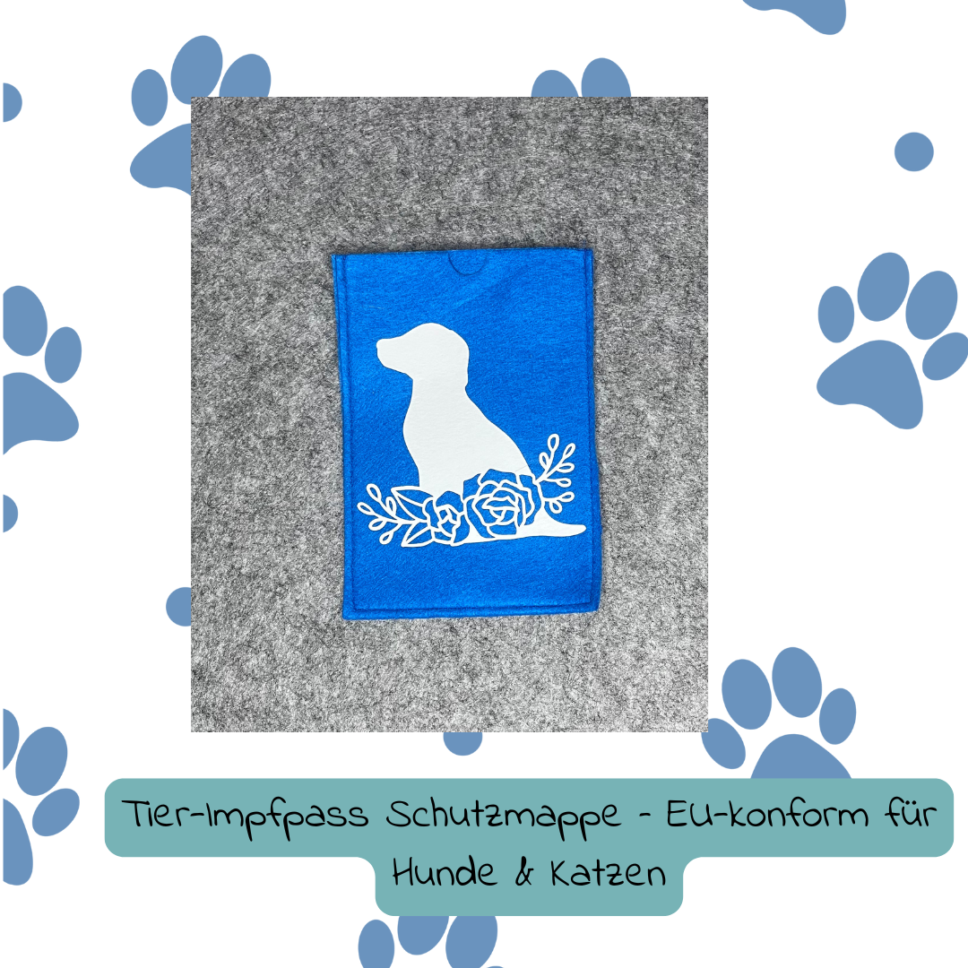 Tier-Impfpass Schutzmappe div Motive