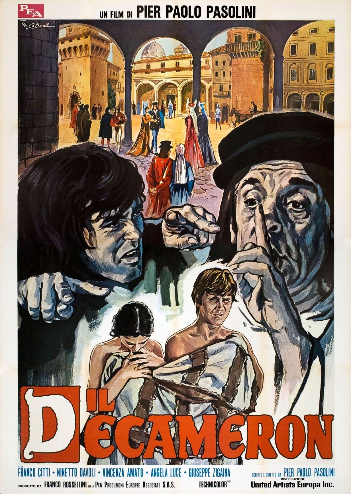 Poster: Il Decameron - 1971