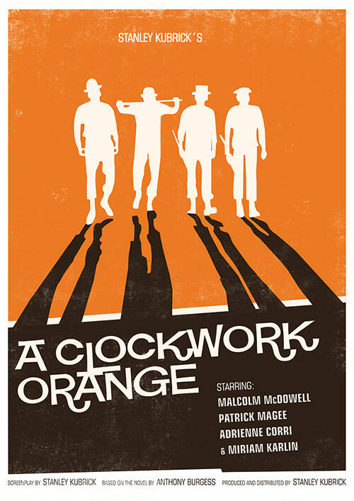 Poster: A Clockwork Orange - 1971