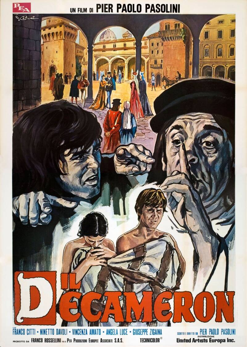 Poster: Il Decameron - 1971