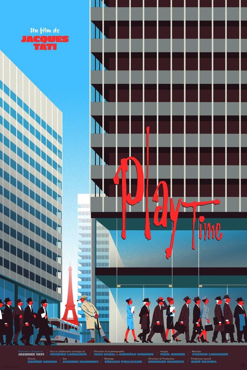 Poster: Playtime -1967 - Play Time - Libertina Movie