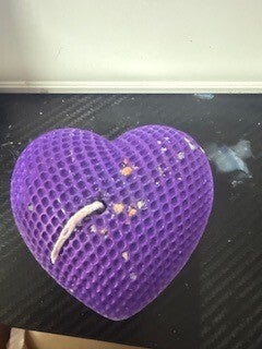 Large Heart Candle