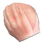 Hands and Heart Candle