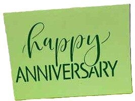 Happy Anniversary Card
