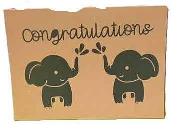 Congratulations Personalised card
