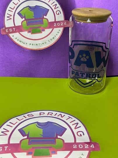Paw Patrol Glass Tumbler