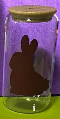 Bunny Glass Tumbler