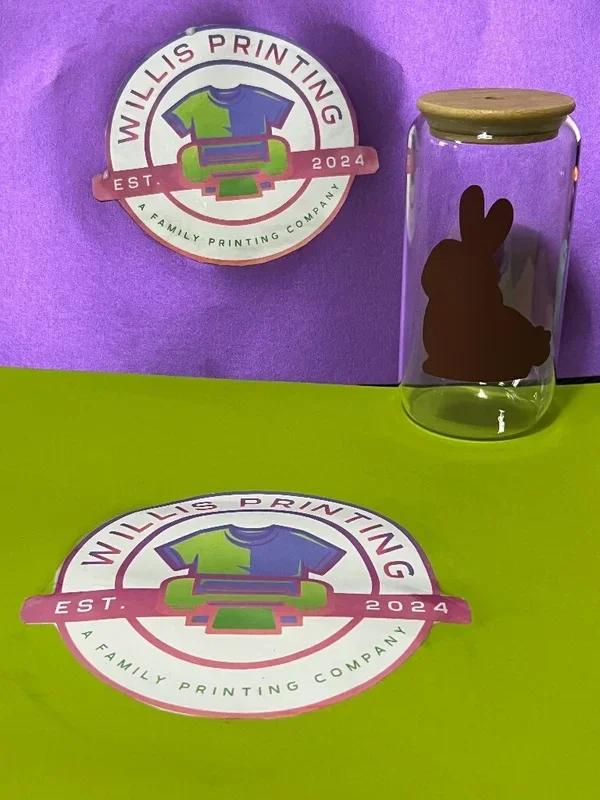 Bunny Glass Tumbler
