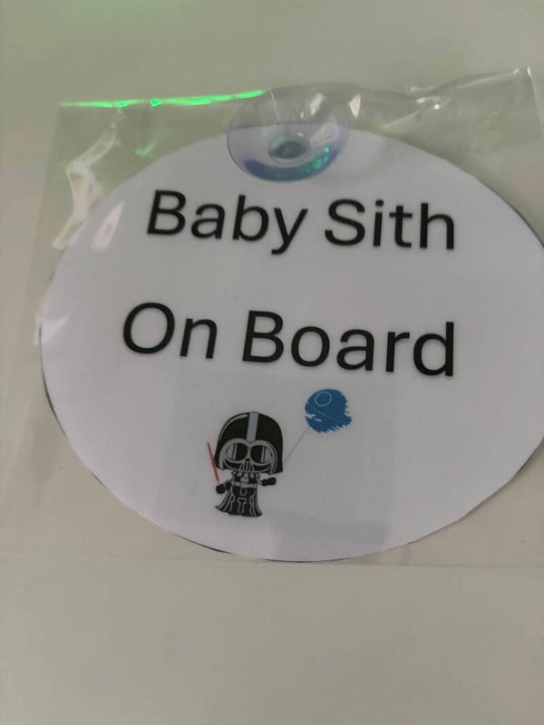 Sith on Board Sign