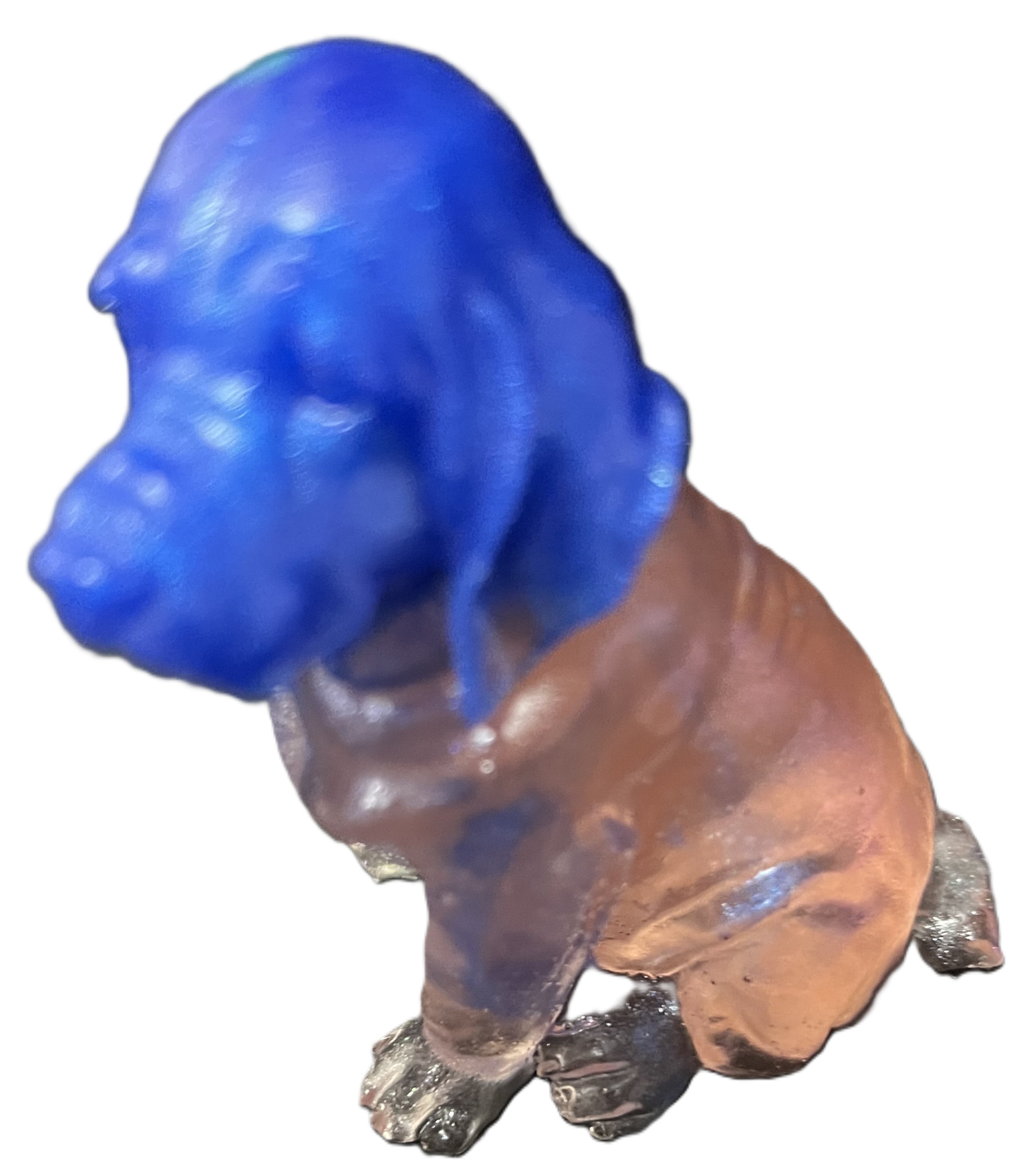 Dog statue