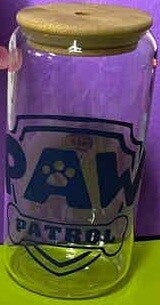 Paw Patrol Glass Tumbler