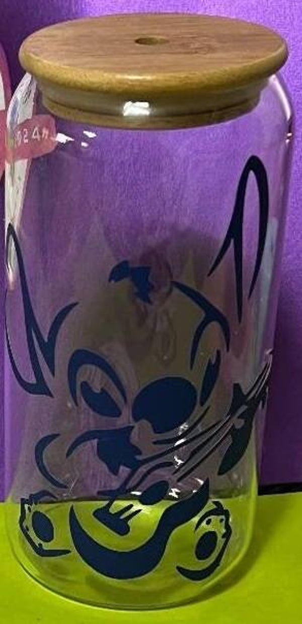 Stitch Glass Tumbler